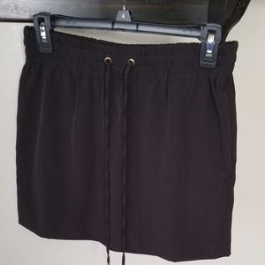 Express Black Mini Skirt